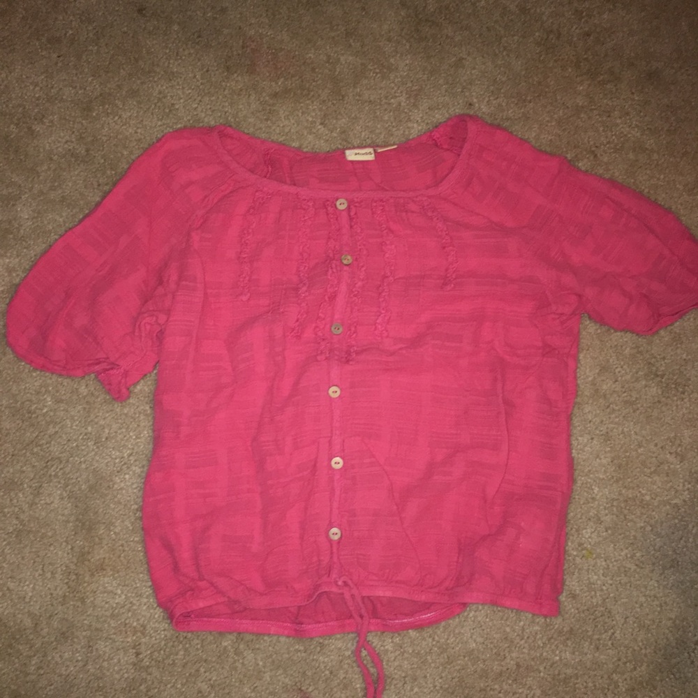 Mudd children’s faux button up